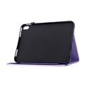 iPad 2022/2025 Butterfly Smart Folio Case with Card Slots - Purple