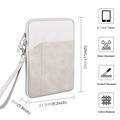 iPad 2022/2025 Haweel HWL7018 Zippered Carry Case with Strap - Light Grey