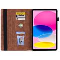 iPad 2022/2025 Business Style Folio Case - Brown
