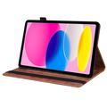 iPad 2022/2025 Business Style Folio Case - Brown