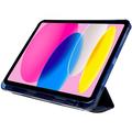 iPad 2022/2025 Origami Stand Folio Case - Dark Blue
