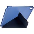 iPad 2022/2025 Origami Stand Folio Case - Dark Blue