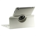 Rotary Leather Case - iPad 2, iPad 3, iPad 4 - White