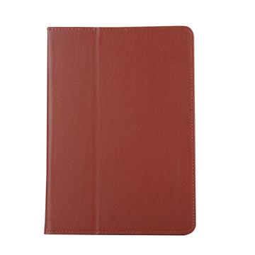 iPad 9.7 (2017/2018) Elegant Folio Case with Stand - Brown