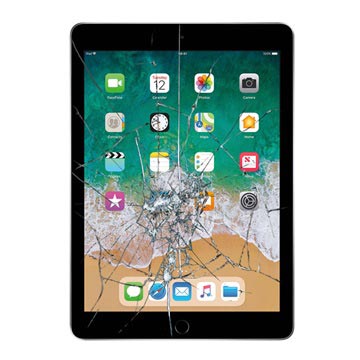 iPad 9.7 (2018) Display Glass & Touch Screen Repair - Black