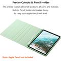 iPad Air 11 2026/2025/2024/iPad Air 2022/2020 Bluetooth Keyboard Case - Green