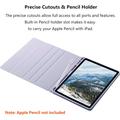 iPad Air 11 2026/2025/2024/iPad Air 2022/2020 Bluetooth Keyboard Case - Purple