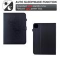 iPad Air 11 2026/iPad Pro 11 2022/iPad Air 2022 Butterfly Smart Folio Case with Card Slots - Black