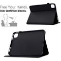 iPad Air 11 2026/iPad Pro 11 2022/iPad Air 2022 Butterfly Smart Folio Case with Card Slots - Black