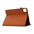 iPad Air 11 2026/iPad Pro 11 2022/iPad Air 2022 Butterfly Smart Folio Case with Card Slots - Brown