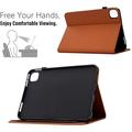iPad Air 11 2026/iPad Pro 11 2022/iPad Air 2022 Butterfly Smart Folio Case with Card Slots - Brown