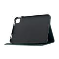 iPad Air 11 2026/iPad Pro 11 2022/iPad Air 2022 Butterfly Smart Folio Case with Card Slots - Green