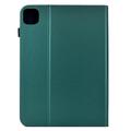 iPad Air 11 2026/iPad Pro 11 2022/iPad Air 2022 Butterfly Smart Folio Case with Card Slots - Green