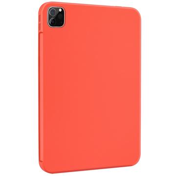 iPad Air 13 2024/2025/iPad Pro 12.9 2018/2020/2021/2022 Liquid Silicone Case - Red