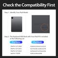 iPad Air 13 2026/2025/2024 Dux Ducis DK Bluetooth Keyboard Case - Black