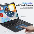 iPad Air 13 2026/2025/2024 Dux Ducis DK Bluetooth Keyboard Case - Black