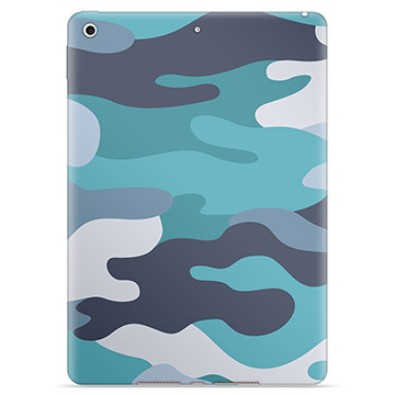 iPad Air 2 TPU Case - Blue Camouflage