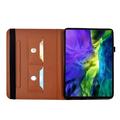 iPad Mini (2026) Butterfly Smart Folio Case with Card Slots - Brown