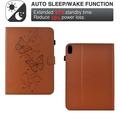 iPad Mini (2026) Butterfly Smart Folio Case with Card Slots - Brown