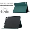 iPad Mini (2026) Butterfly Smart Folio Case with Card Slots - Green