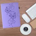 iPad Mini (2026) Butterfly Smart Folio Case with Card Slots - Purple