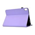 iPad Mini (2026) Butterfly Smart Folio Case with Card Slots - Purple