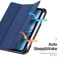 iPad Mini (2026) Dux Ducis Domo Tri-Fold Smart Folio Case - Blue