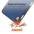 iPad Mini (2026) Dux Ducis Domo Tri-Fold Smart Folio Case - Blue