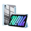 iPad Mini (2026) Dux Ducis Toby Tri-Fold Smart Folio Case - Baby Blue