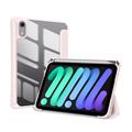 iPad Mini (2026) Dux Ducis Toby Tri-Fold Smart Folio Case - Light Pink