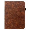 iPad Mini (2026) Mandala 360 Rotary Folio Case - Brown