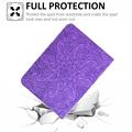 iPad Mini (2026) Mandala 360 Rotary Folio Case - Purple