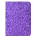 iPad Mini (2026) Mandala 360 Rotary Folio Case - Purple
