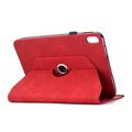 iPad Mini (2026) Mandala 360 Rotary Folio Case - Red