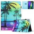 iPad Mini (2026) Wonder Smart Folio Case with Card Slots - Coconut Tree