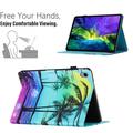 iPad Mini (2026) Wonder Smart Folio Case with Card Slots - Coconut Tree