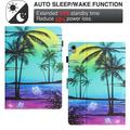 iPad Mini (2026) Wonder Smart Folio Case with Card Slots - Coconut Tree