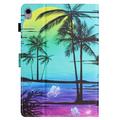 iPad Mini (2026) Wonder Smart Folio Case with Card Slots - Coconut Tree