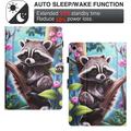 iPad Mini (2026) Wonder Smart Folio Case with Card Slots - Raccoon