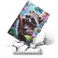 iPad Mini (2026) Wonder Smart Folio Case with Card Slots - Raccoon