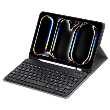 iPad Pro 11 2024/2025 Bluetooth Keyboard Case - Dark Blue