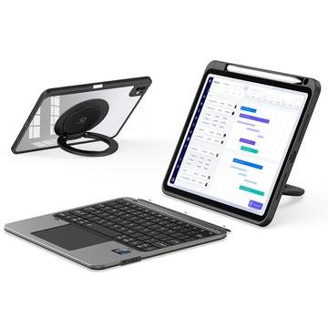 iPad Pro 11 (2024) Dux Ducis VK Hybrid Case with Bluetooth Keyboard - Black