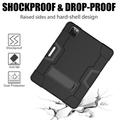 iPad Pro 12.9" 2020/2021/2022 Rugged Shockproof Hybrid Case with Kickstand - Black