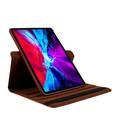 iPad Pro 12.9 2018/2020/2021/2022 360 Rotary Folio Case - Brown