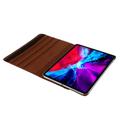 iPad Pro 12.9 2018/2020/2021/2022 360 Rotary Folio Case - Brown