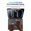 iPad Pro 13 2024/2025 Dux Ducis DK Bluetooth Keyboard Case - Black