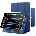 iPad Pro 13 2024/2025 ESR Rebound Magnetic Folio Case - Navy Blue