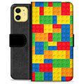 iPhone 11 Premium Wallet Case - Blocks