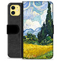 iPhone 11 Premium Wallet Case - Cypress Trees