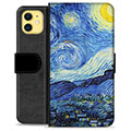 iPhone 11 Premium Wallet Case - Night Sky